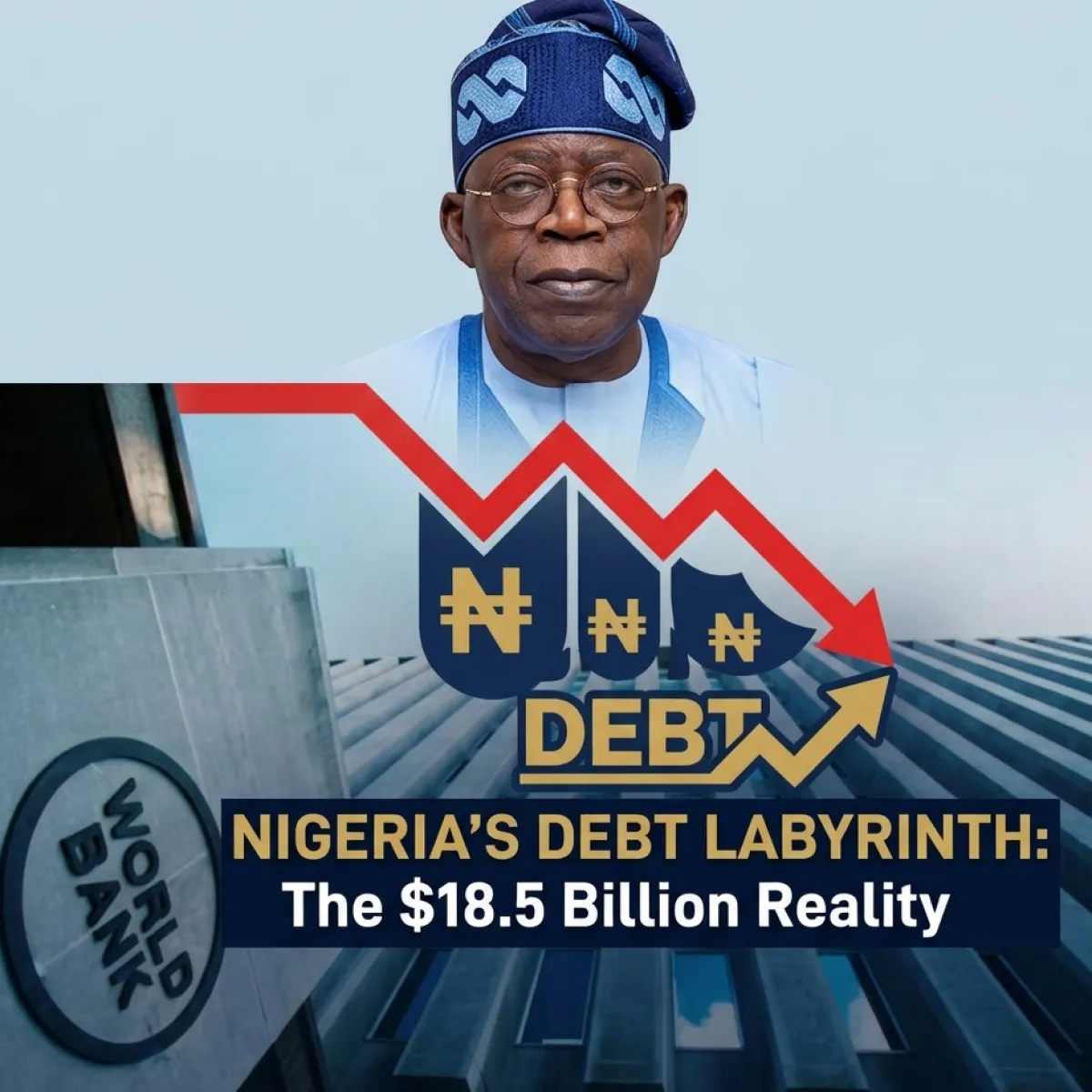 The $18.5 Billion Paradox: How Tinubu’s Borrowing Spree Leaves Nigerians Emptier